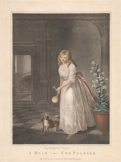 A Maid by John Raphael Smith