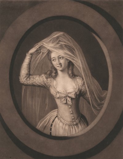 Miss Brown in the Character of Clara by John Raphael Smith