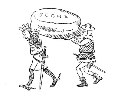 King Edward I Stealing the Stone of Scone by John Reynolds