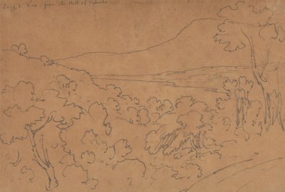 Lake Vico from the Hill of Viterbo by John Robert Cozens