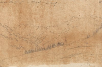 Near Sherzing, Tyrol, June 7 by John Robert Cozens
