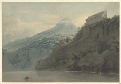 On the Gulf of Salerno near Vietri by John Robert Cozens