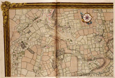 Map of Northolt, Harrow and Wembley by John Rocque
