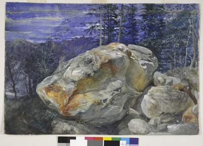 Fragment of the Alps by John Ruskin