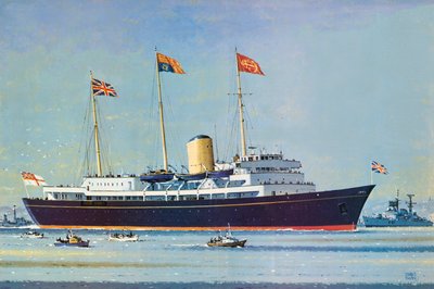 Britannia, Floating Home of Queen Elizabeth II and Prince Philip by John S. Smith