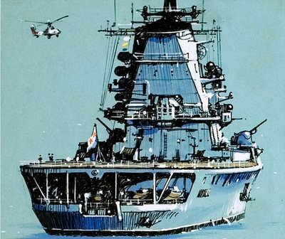Russian Carrier Moskva by John S. Smith
