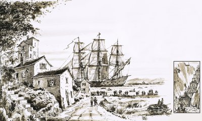 The Inhabitants of Languedoc Had Never Seen Large Ships by John S. Smith