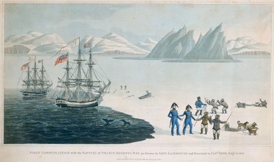 First Communication with the Natives of Prince Regents Bay by John Sackhouse