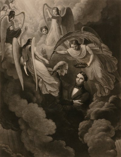 Abraham Lincoln the Martyr by John Sartain