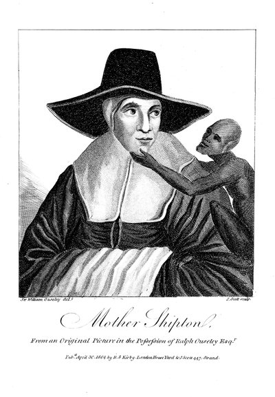 Mother Shipton, English witch and prophetess by John Scott