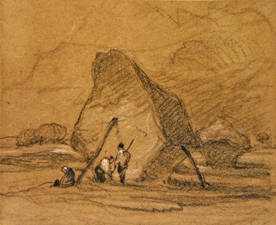 Haystacks by John Sell Cotman