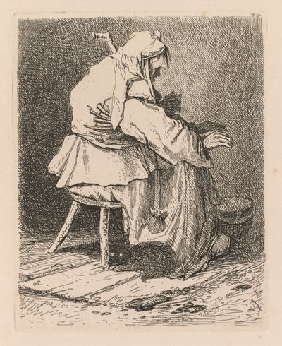 Liber Studiorum: Plate 44, Sketch after Rembrandt by John Sell Cotman