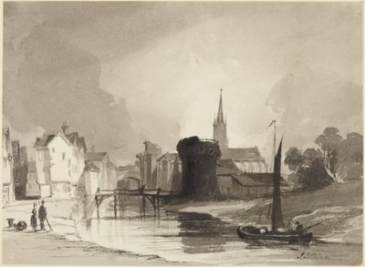 River Scene by John Sell Cotman