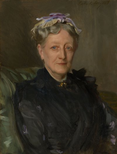 Mary Eliza Mead (née Mary Eliza Scribner, 1822–1896) by John Singer Sargent