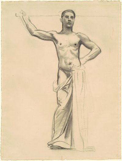 Study of Apollo for Apollo and the Muses by John Singer Sargent