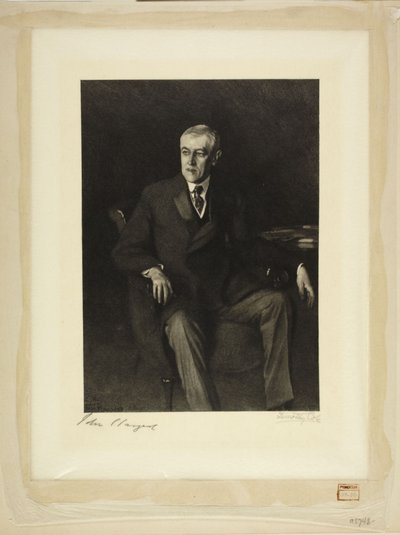 Woodrow Wilson by John Singer Sargent