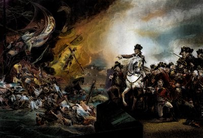 Great Siege of Gibraltar by John Singleton (after) Copley