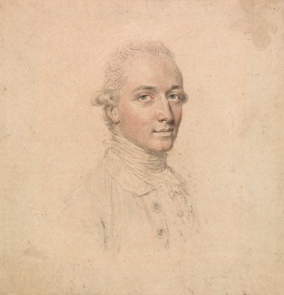 Portrait of a Young Man Taken from the Life, Facing Right by John Smart