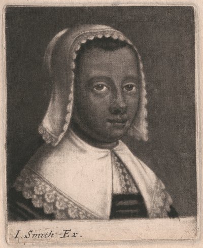 Head and Shoulders of a Young Woman in Three-quarter Profile to Right by John Smith
