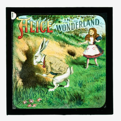 Alice in Wonderland, Coloured Lantern Slides by John Tenniel