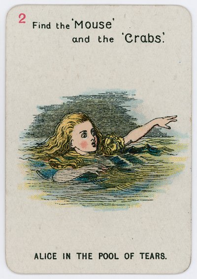 Alice in the Pool of Tears by John Tenniel