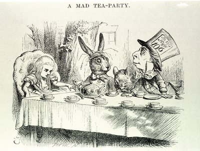 Alice takes Lewis Carroll