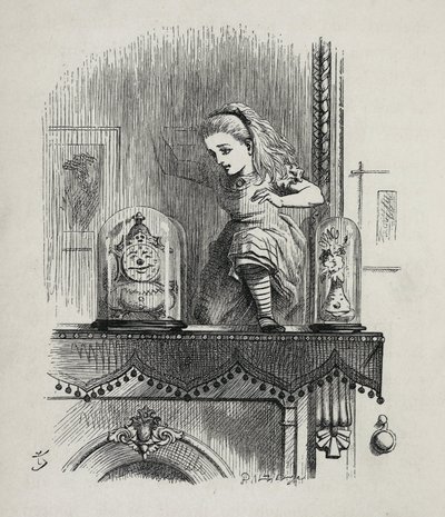 Alice Traversing the Mirror - In 