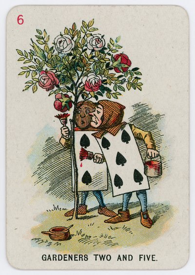 Gardeners Two and Five by John Tenniel