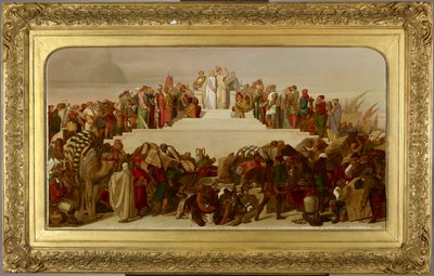 Sketch for a Large Picture in Progress, Representing Allegorically the Great Industrial Meeting of All Nations, A.D. 1851 by John Tenniel