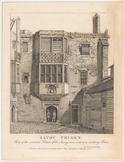 Savoy Prison by John Thomas Smith
