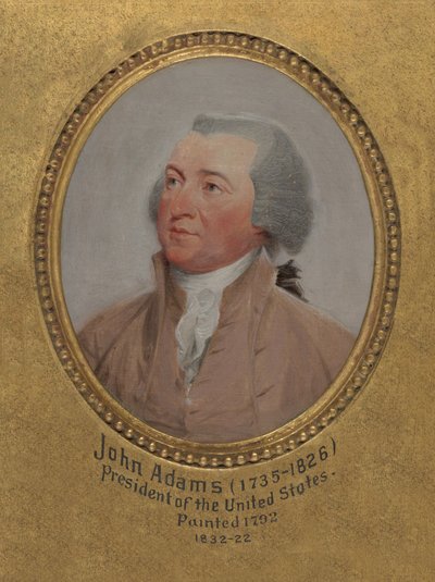 John Adams (1735-1826), LL.D. 1788 by John Trumbull