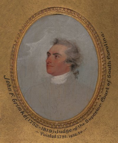 John Faucheraud Grimké (1752–1819) by John Trumbull