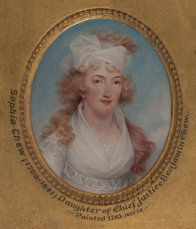 Sophia Chew, later Sophia Chew Philips, 1769-1841 by John Trumbull
