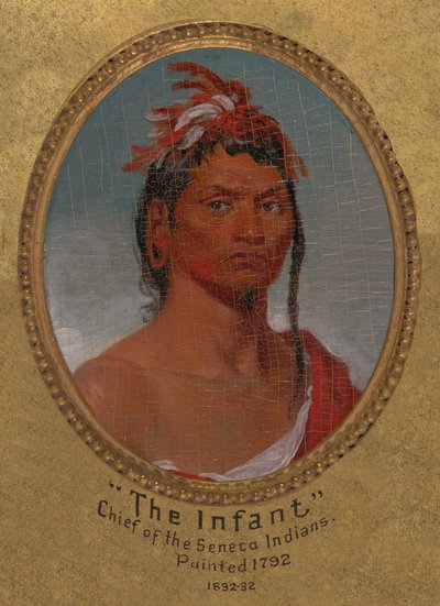 "The Infant," Chief of the Seneca Indians by John Trumbull