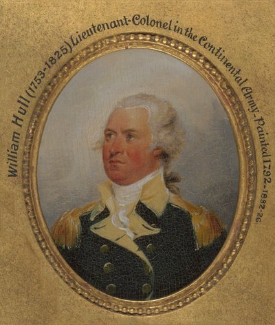 William Hull (1753–1825), B.A. 1772, M.A. 1779 by John Trumbull