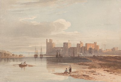 Carnarvon Castle by John Varley