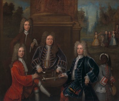 Elihu Yale with Members of his Family and an Enslaved Child by John Verelst