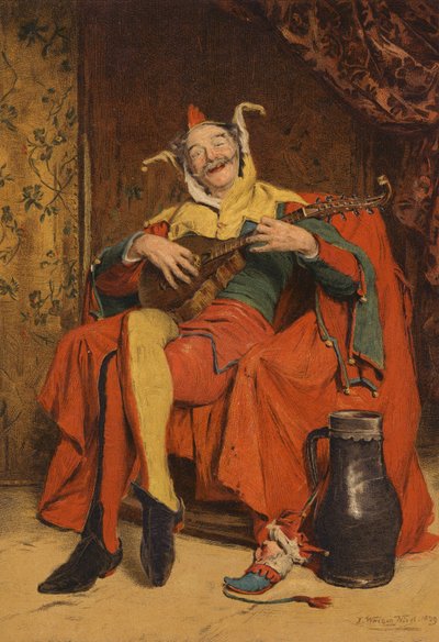 An Improvisatore by John Watson Nicol