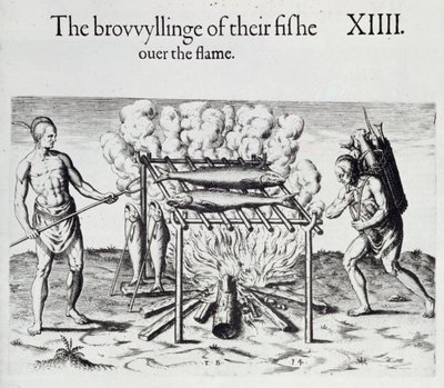 Cooking Fish, Plate from 