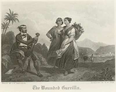 The Wounded Guerilla by John William Casilear