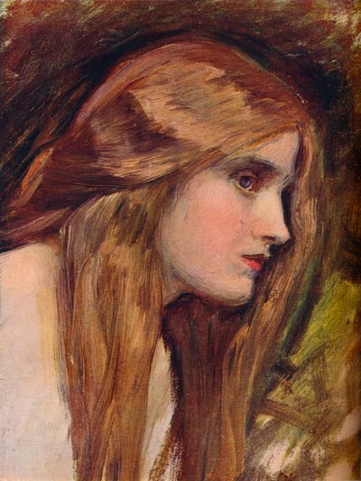Study for Phyllis and Demophoon by John William Waterhouse