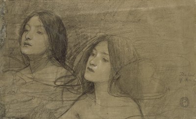 Study of two Nymphs for 