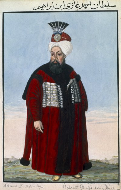 Ahmed II, Sultan 1691-95, from 