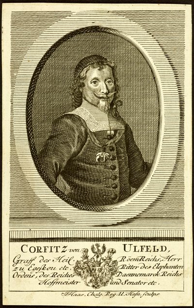 Portrait of Corfitz Ulfeldt 1606-1664 by Jonas Haas
