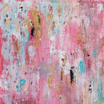 Pink Abstract Texture by Jonas Weikel