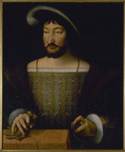 Portrait of Francis I, King of France by Joos van Cleve