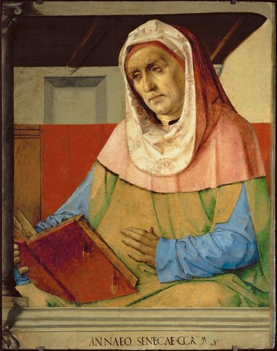 Seneca, Roman Philosopher by Joos van Gent (fl.1460-75)