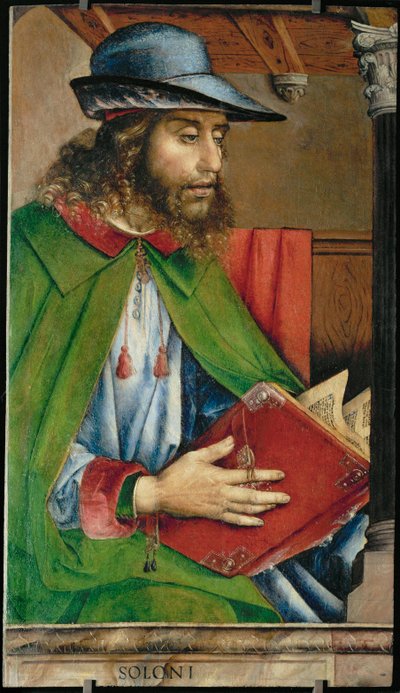 Solon, Lawmaker of Athens by Joos van Gent (fl.1460-75)