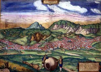 Map of Antiquera, from 