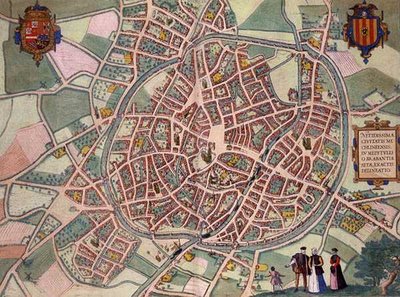 Map of Mechelen, from 